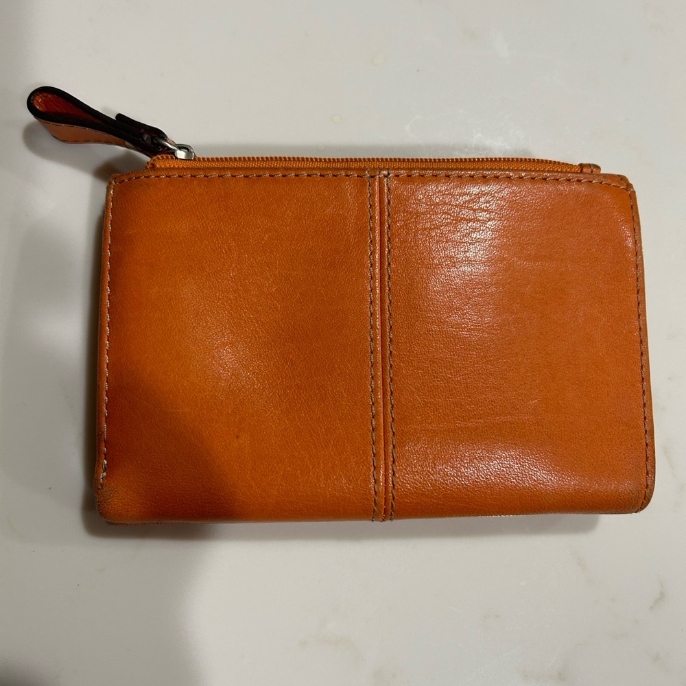 Fossil leather wallet - Picture 4 of 13